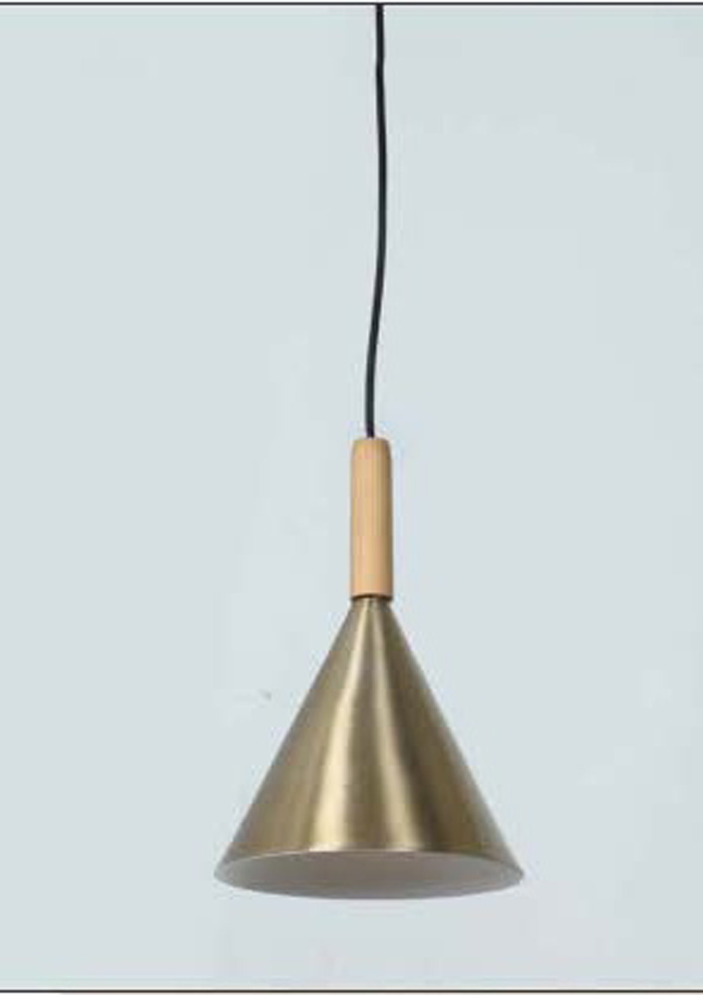 Beyond Lights - Brass Pendant Lamp- GL